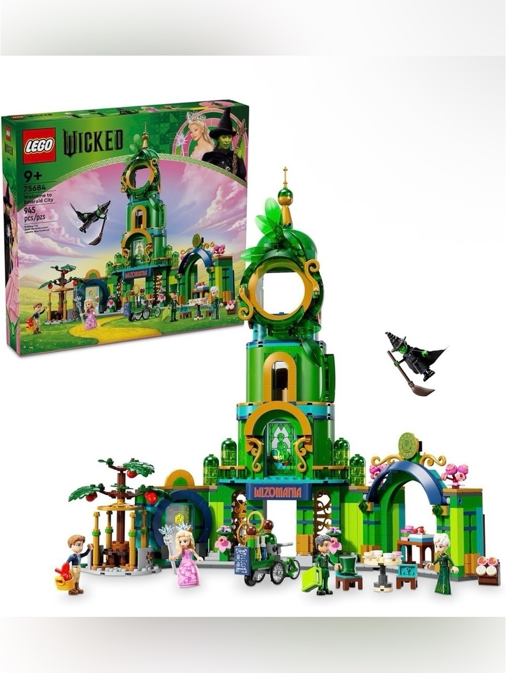 LEGO Wicked 75684 Welcome to Emerald City Building Set